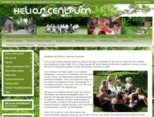 Tablet Screenshot of helioscentrum.nl